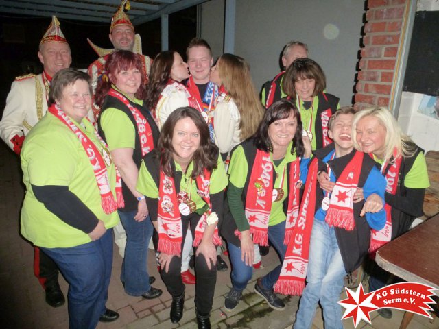 30.01.2016 - Kappes mit Beene Richtfest