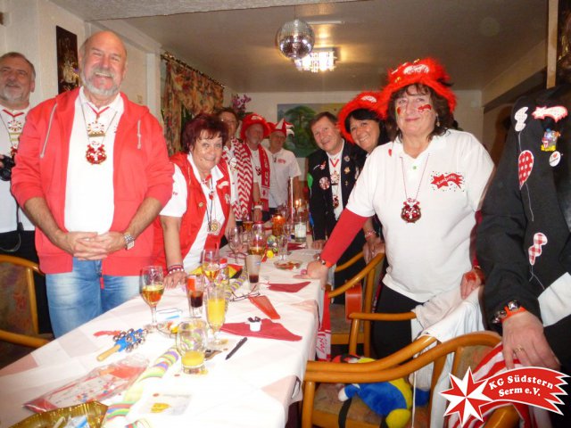 31.01.2016 - Konfettis Richtfest