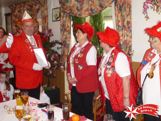 31.01.2016 - Konfettis Richtfest