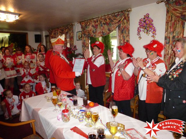 31.01.2016 - Konfettis Richtfest