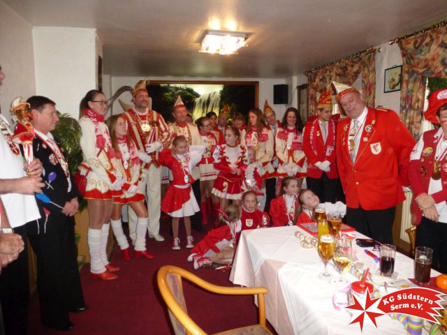 31.01.2016 - Konfettis Richtfest