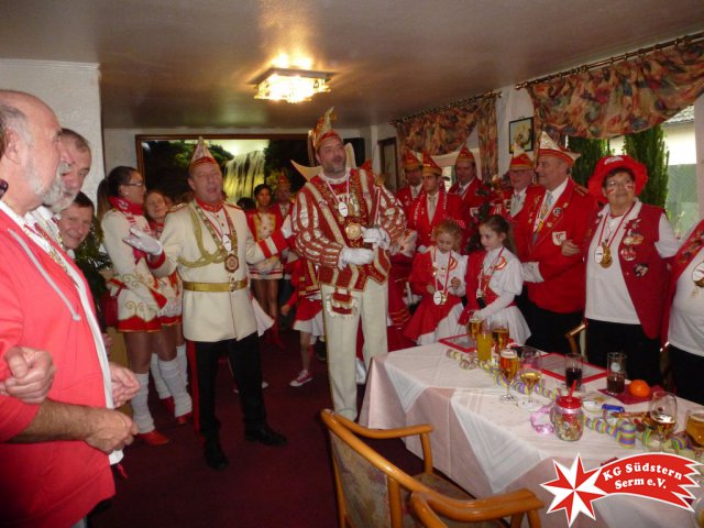 31.01.2016 - Konfettis Richtfest