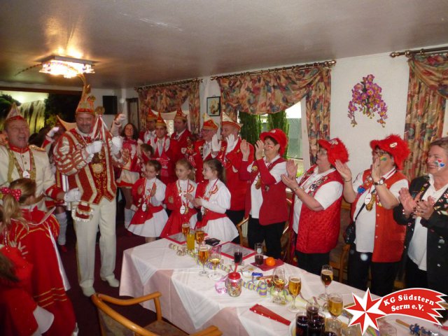 31.01.2016 - Konfettis Richtfest