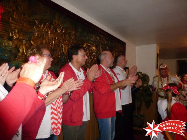31.01.2016 - Konfettis Richtfest
