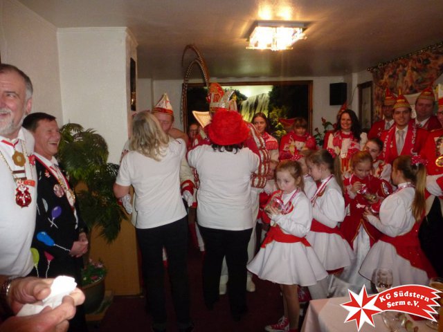 31.01.2016 - Konfettis Richtfest