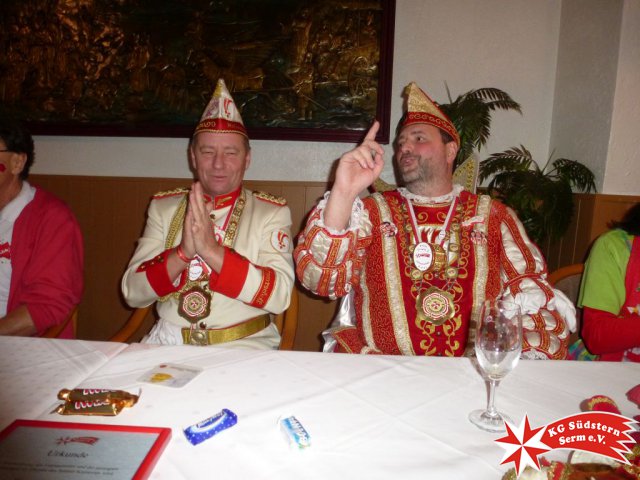 31.01.2016 - Konfettis Richtfest