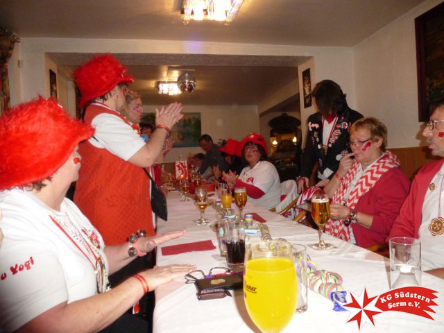 31.01.2016 - Konfettis Richtfest