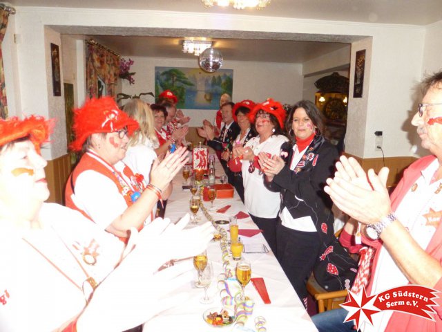 31.01.2016 - Konfettis Richtfest