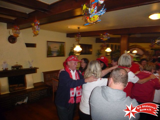 31.01.2016 - Konfettis Richtfest