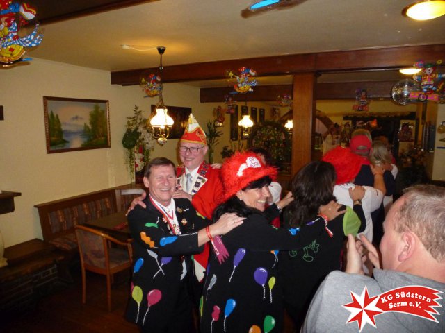 31.01.2016 - Konfettis Richtfest