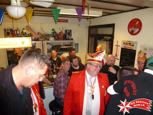 05.02.2016 - Prinzengarde Richtfest