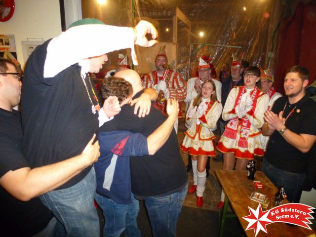 05.02.2016 - Prinzengarde Richtfest