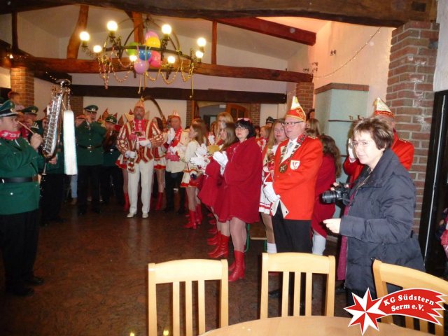06.11.2016 - Hoppeditzerwachen in Serm