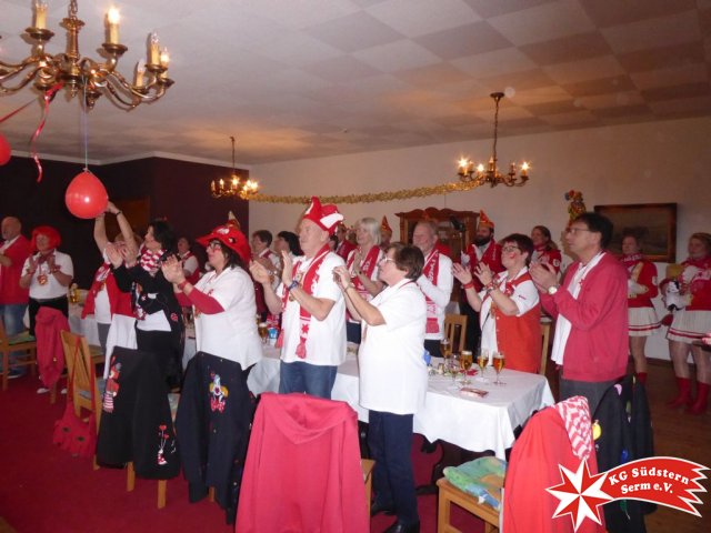 19.02.2017 - Richtfest Konfettis