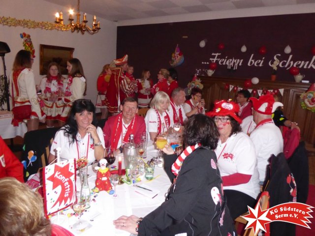 19.02.2017 - Richtfest Konfettis