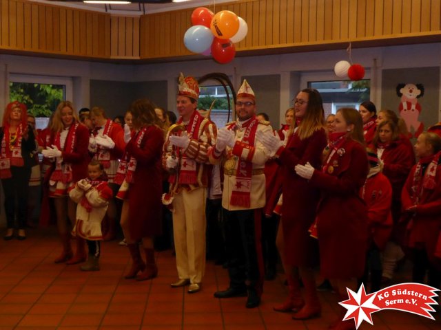 12.11.2017 - Hoppeditzerwachen in Serm