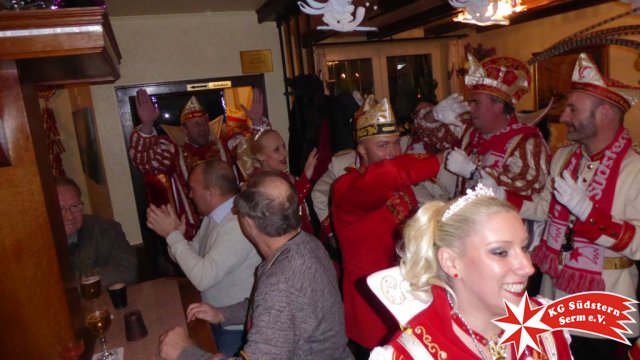 01.02.2018 - Wagenbaueressen beim Le mit Stadprinz Udo I.