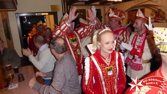 01.02.2018 - Wagenbaueressen beim Le mit Stadprinz Udo I.