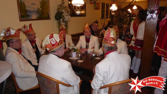 01.02.2018 - Wagenbaueressen beim Le mit Stadprinz Udo I.