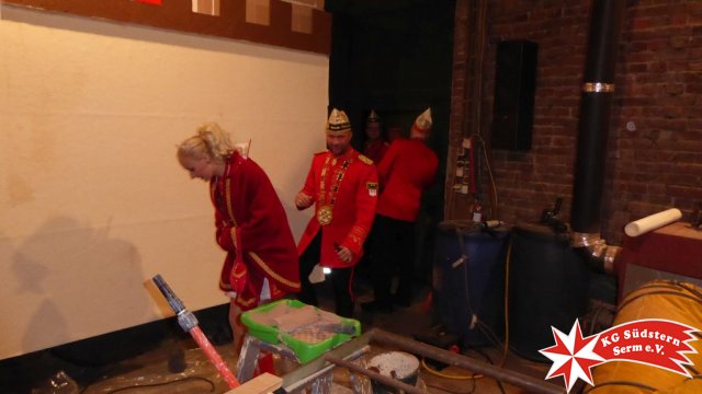 01.02.2018 - Wagenbaueressen beim Le mit Stadprinz Udo I.