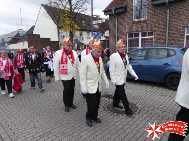 11.11.2018 - Hoppeditzerwachen in Serm