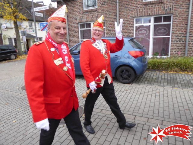 11.11.2018 - Hoppeditzerwachen in Serm