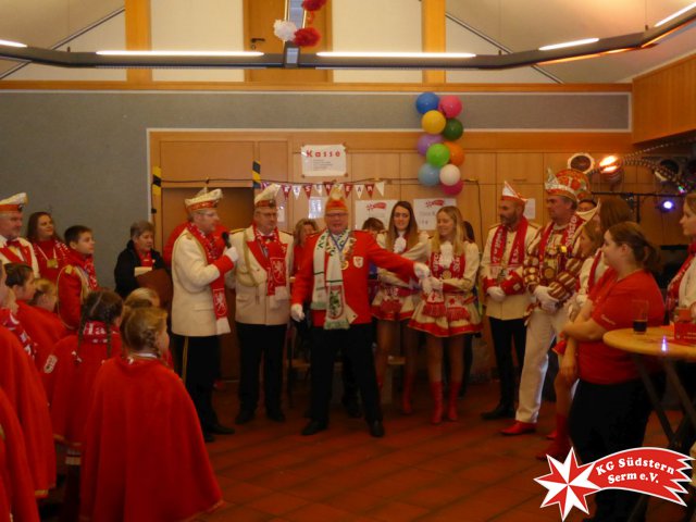 11.11.2018 - Hoppeditzerwachen in Serm
