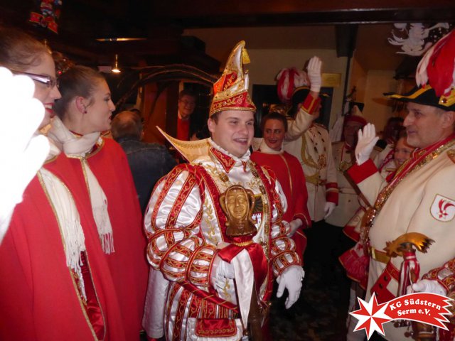 21.02.2019 - Wagenbauessen bei Viet Serm mit Stadtprinz Kevin I