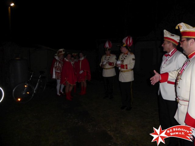 21.02.2019 - Wagenbauessen bei Viet Serm mit Stadtprinz Kevin I