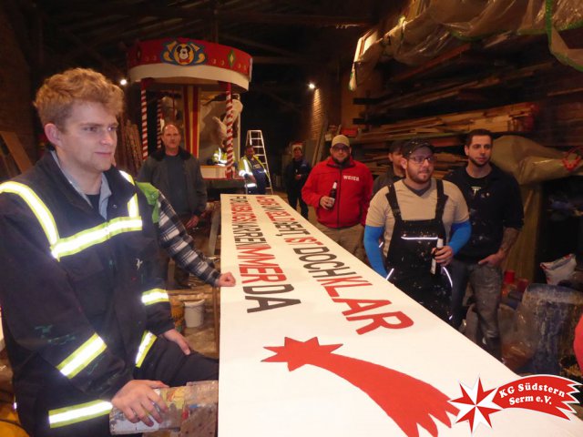 21.02.2019 - Wagenbauessen bei Viet Serm mit Stadtprinz Kevin I