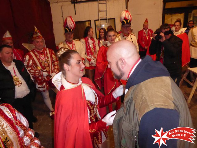 21.02.2019 - Wagenbauessen bei Viet Serm mit Stadtprinz Kevin I