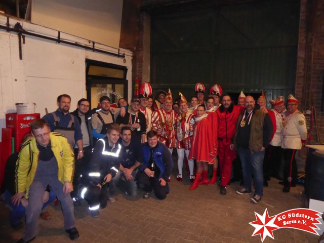 21.02.2019 - Wagenbauessen bei Viet Serm mit Stadtprinz Kevin I