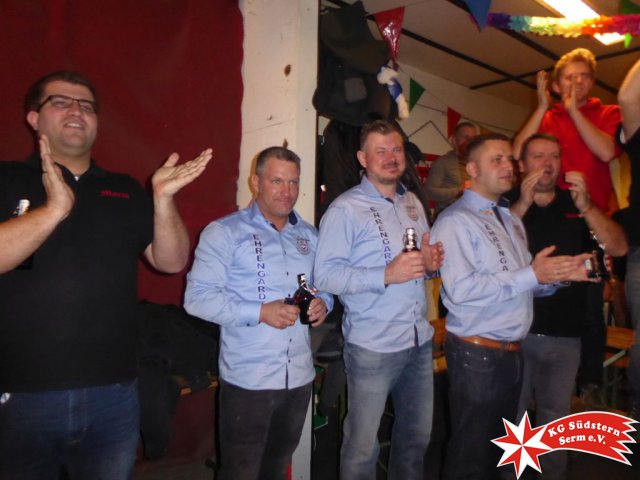 01.03.2019 - Richtfest Prinzengarde