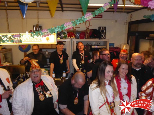 01.03.2019 - Richtfest Prinzengarde