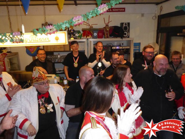 01.03.2019 - Richtfest Prinzengarde