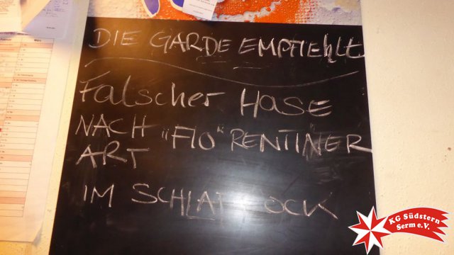 21.02.2020 - Richtfest Prinzengarde