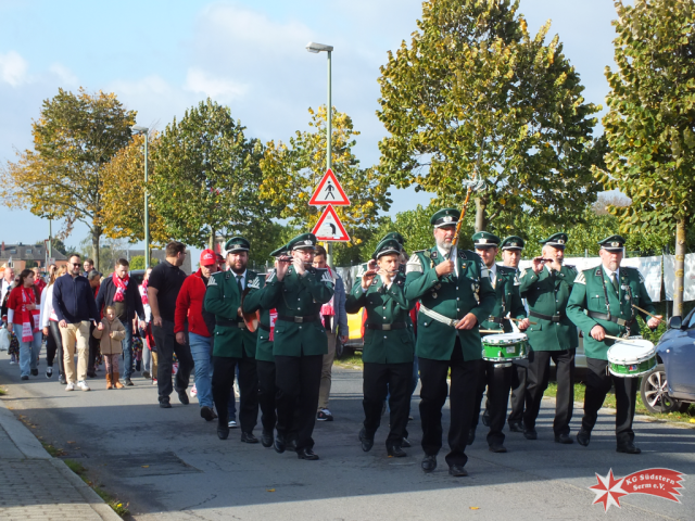 08.10.2022 - Halleneinweihung in Serm